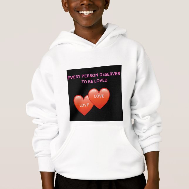 Camiseta Toda Pessoa Merece Ser Amada Inspirational Ki (Frente)