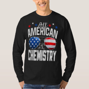 Camiseta Toda Química Americana 4 de julho Bandeira America