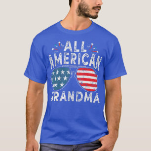 Camiseta Toda Vovó Americana No Dia 4 De Julho