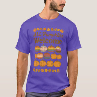 Camiseta Todas as Abóboras São Bem-Vindas