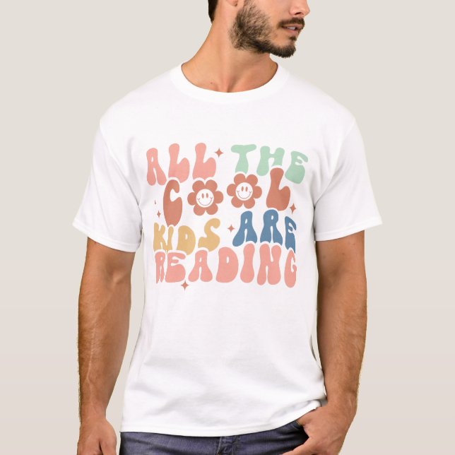 Camiseta Todas As Crianças Legal Estão Lendo (Frente)