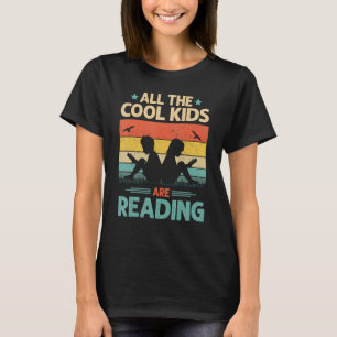 Camiseta Todas as crianças Legal estão lendo o leitor de li