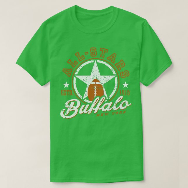 Camiseta Todas as Estrelas de Buffalo (Frente do Design)