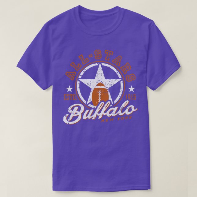 Camiseta Todas as Estrelas de Buffalo (Frente do Design)
