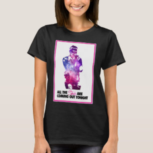 Camiseta Todas as estrelas estão saindo hoje à noite