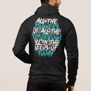 Camiseta Todas As Flores De Amanhã Streetwear Citação-60197