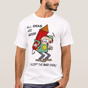 Camiseta Todas as ideias são boas