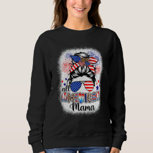 Camiseta Todas as Mamas Americanas Coque Desgrenhado 4 De J