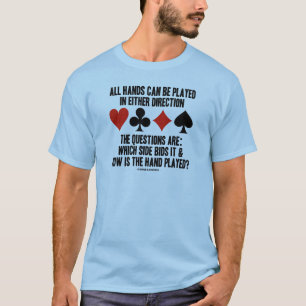 Camiseta Todas As Mãos (Ponte) Podem Ser Jogadas Em Qualque