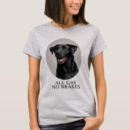 Camiseta Todas as Marchas, Sem Freios Black Lab Esportivo
