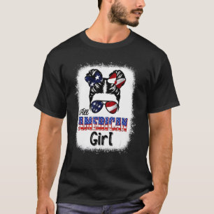 Camiseta Todas as Meninas Americanas 4 De Julho Meninos Pat