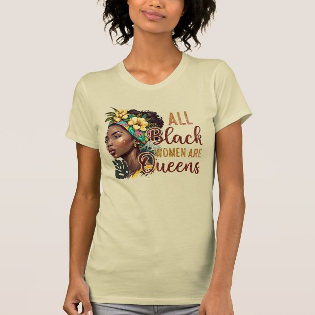 Camiseta Todas As Mulheres Negras São Filas (Frente)