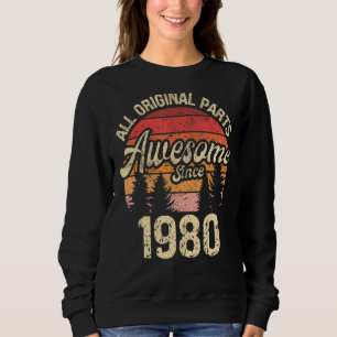 Camiseta Todas As Peças Originais Incríveis Desde 1980 Birt