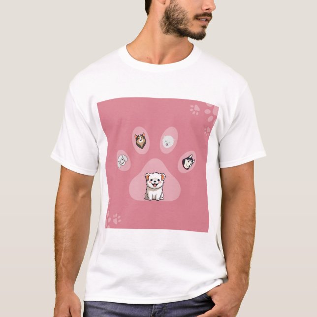 Camiseta Todas as Raças, Um Amor (Frente)