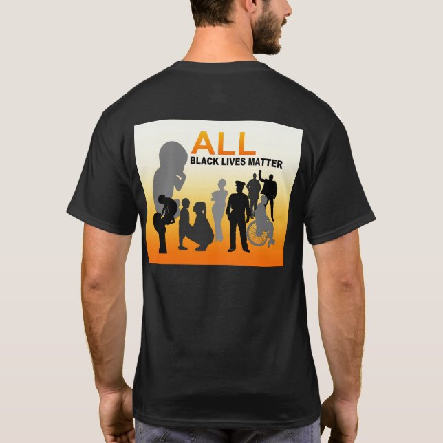 Camiseta Todas as Vidas Negras Importam (Verso)