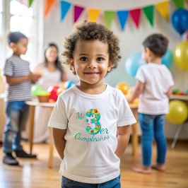 Camiseta Today I turn 3 years old