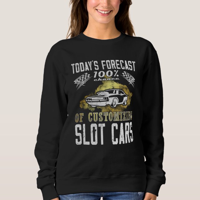 Camiseta Today´s Forecast mini car hobby Toy Car Racing (Frente)