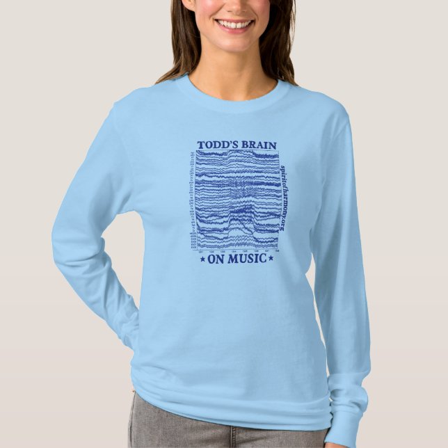 Camiseta todd-cérebro (Frente)