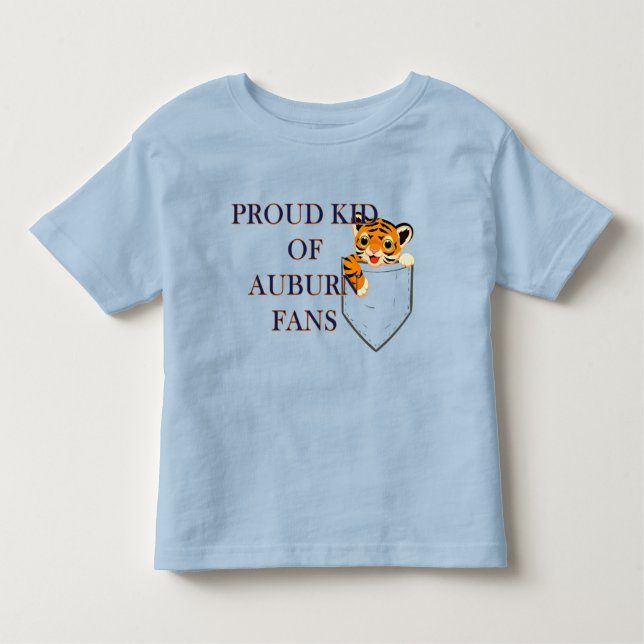 Camiseta Toddler Auburn (Frente)