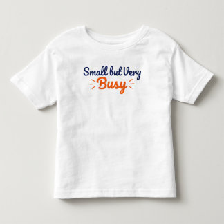Camiseta Toddler Brincalhão Personalidade Ativa