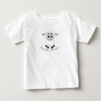 Camiseta Toddler com Baby Lamb