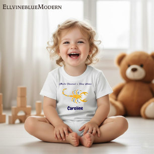 Camiseta Toddler Escorpião Personalizado “Mestre Ilusionist
