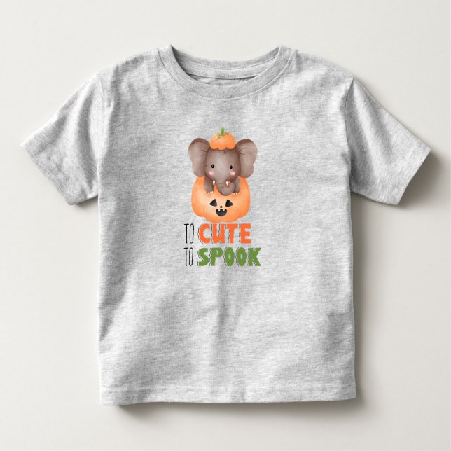 Camiseta Toddler Halloween Tee Graphic (Frente)