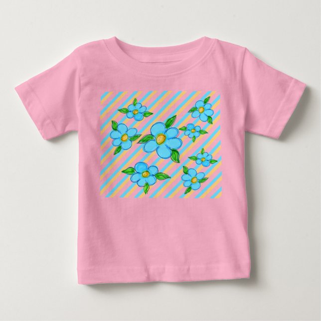 Camiseta Toddler Pink Rico Tee (Frente)
