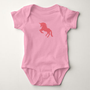 Camiseta Toddler, pintura a rosa Unicorn