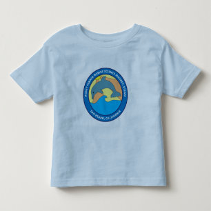 Camiseta Toddler Point Logotipo Elementar Fermin Azul Claro