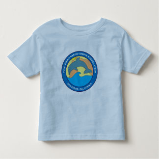Camiseta Toddler Point Logotipo Elementar Fermin Azul Claro