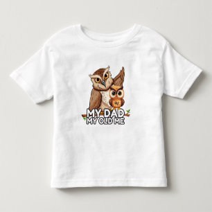 Camiseta Toddler T-Shirt: Meu Pai Meu Velho (branco)
