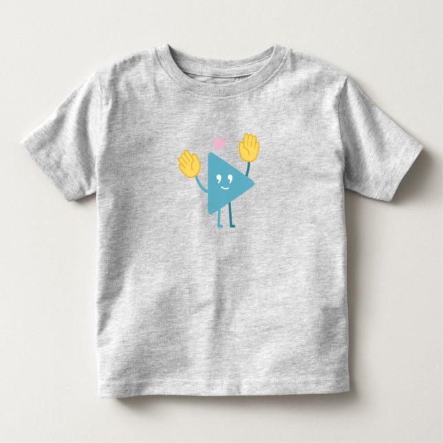 Camiseta Toddler Tee Heart Selby (Frente)