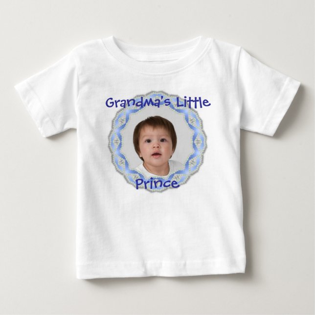 Camiseta Toddler Tee - "O Pequeno Príncipe da Vovó" (Frente)