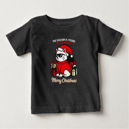 Camiseta Toddler's Cool Cat Christmas funny holiday