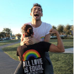 Camiseta Todo Amor é Orgulho Igual LGBT Direitos Iguais Arc<br><div class="desc">"All Love Is Equal" (Todo o Amor é Igual), um design arco-íris retrô e estilo aquarela é perfeito para orgulho e apoio ao amor, igualdade e conscientização. Este é um presente de excelente Idea para o Rainbow LGBTQ LGBTQ Lésbica Pan Trans Queer Cis perfeito para o Mês do Orgulho, Semana...</div>