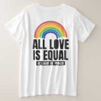 Todo Amor é Orgulho Igual LGBT Direitos Iguais Arc