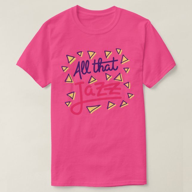 Camiseta Todo aquele jazz (Frente do Design)