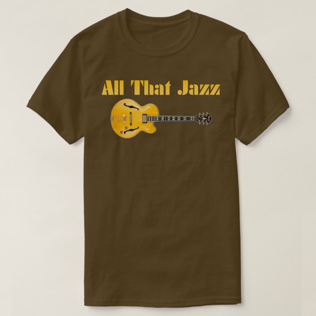 Camiseta Todo aquele Jazz essencial (Frente do Design)