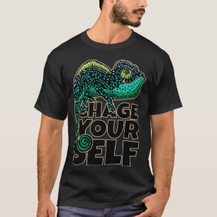 Camiseta Todo Camaleão Conhece Sua Cor