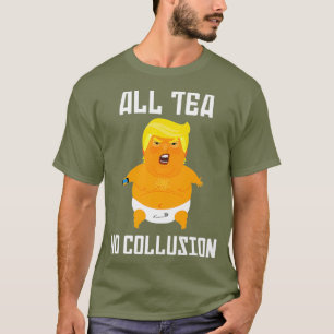 Camiseta Todo Chá Sem Colusão Engraçado Arraste Rainha Polí