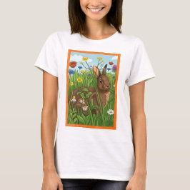Camiseta Todo Coelhinho Ama Flores
