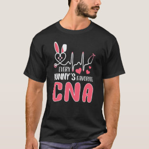 Camiseta Todo Coelho É Enfermeira Cna Favorita Coelhinhos F