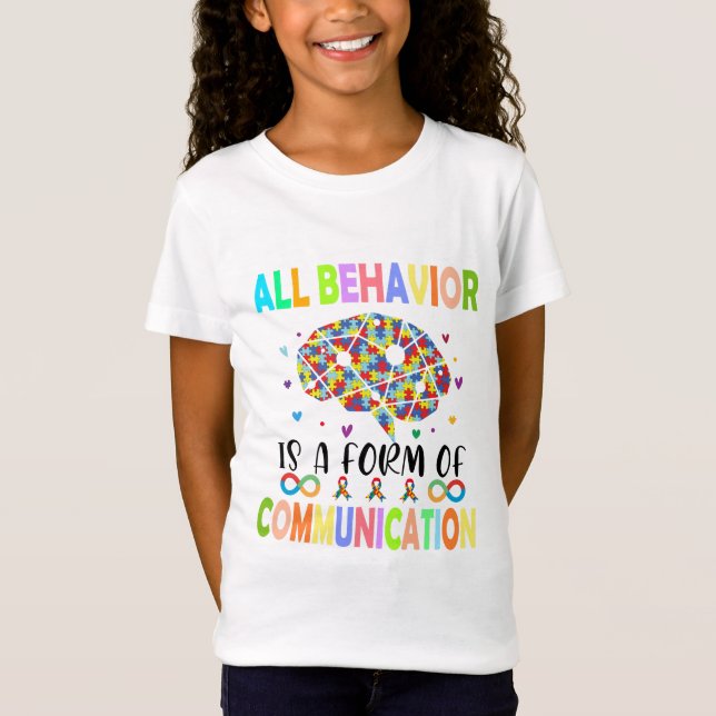 Camiseta Todo Comportamento É Uma Forma De Comunicação (Frente)