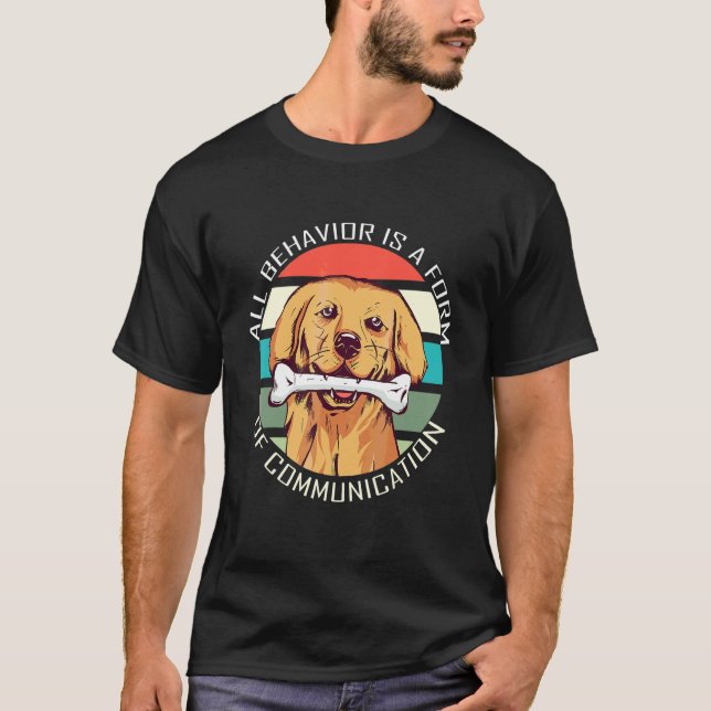 Camiseta Todo Comportamento é uma Forma de Comunicação Auti (Frente)