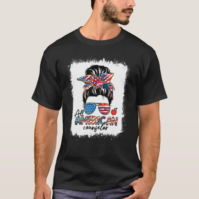 Camiseta Todo Conselheiro Americano Messer Bun Sunglass 4th (Frente)