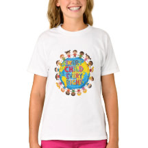Camiseta Todo Criança Todo Direito