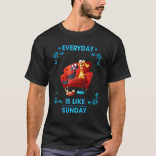 Camiseta Todo Dia É Como Dizer Domingo