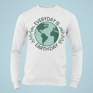 Camiseta Todo Dia é Dia da Terra - Amante da Terra Verde Vi