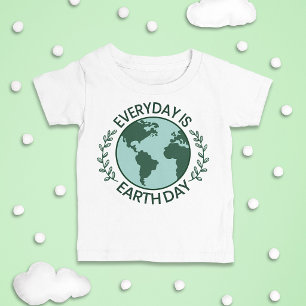 Camiseta Todo Dia é Dia da Terra - Amante da Terra Verde Vi